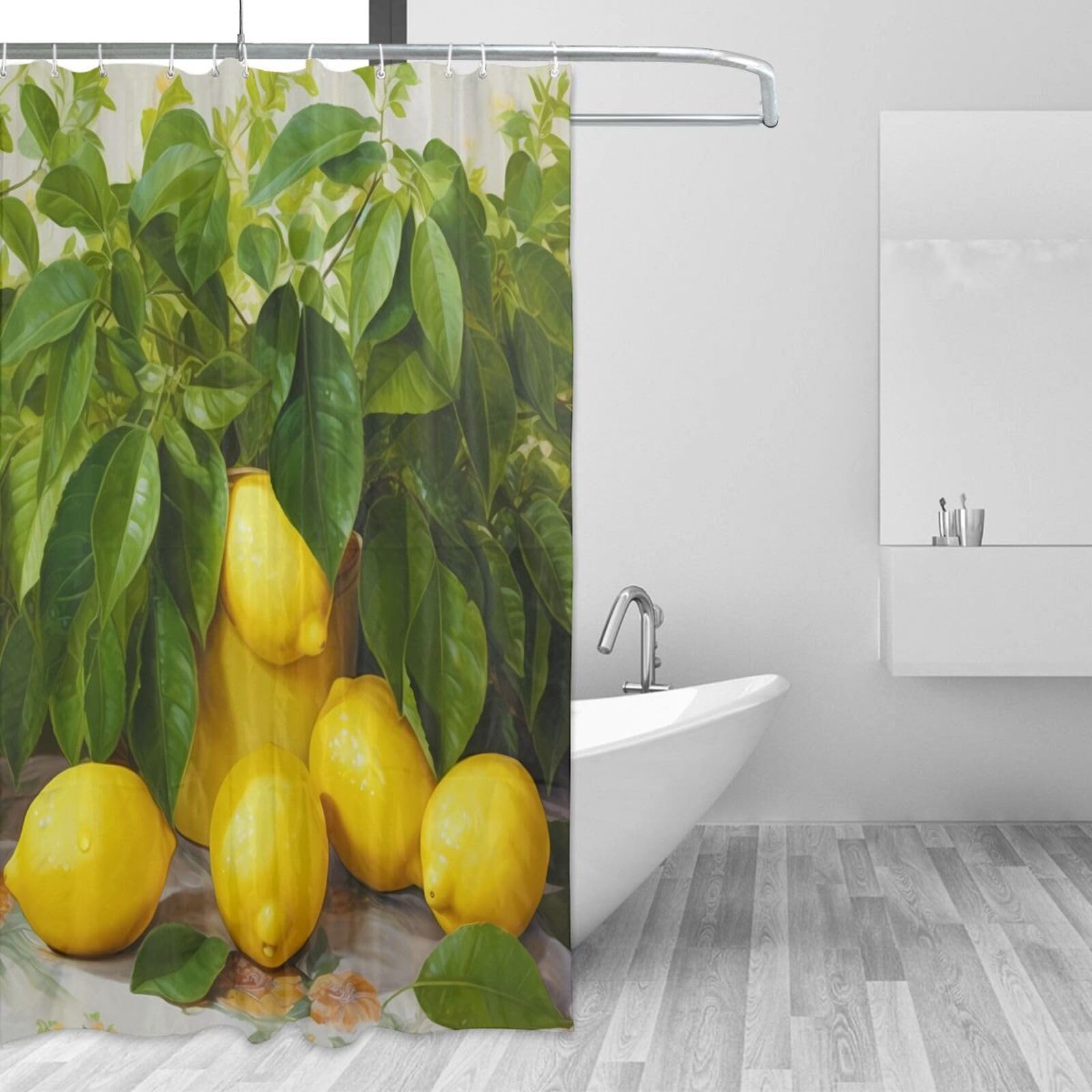 Rideau de douche imperméable pour réveiller la décoration de votre salle de bain
