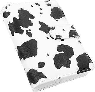 HONMEET Nota Caderno Fichário Clipes Almofadas De Notas Scrapbook Bloco De Notas Decorativo Escudo Orçamento Fichário Pasta De Dinheiro Escudo Estético Fichário A6 O Álbum Fivela