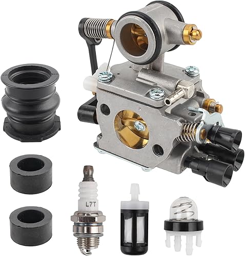 Miniatura 2 de AUTOKAY Kit de filtro de combustible de carburador TS700 para sierra de corte Stihl TS700 TS800 para Walbro WJ114 para Tillotson HS314A HS-314A