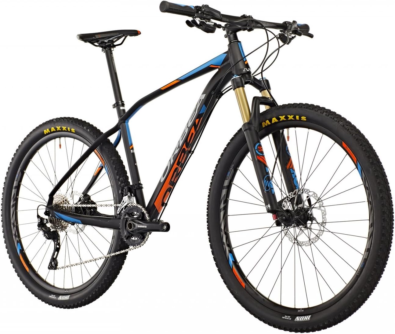 ORBEA Alma-H30 da uomo per mountain bike, 27,5 cm, colore: arancione/blu  2016 : Sport e tempo libero