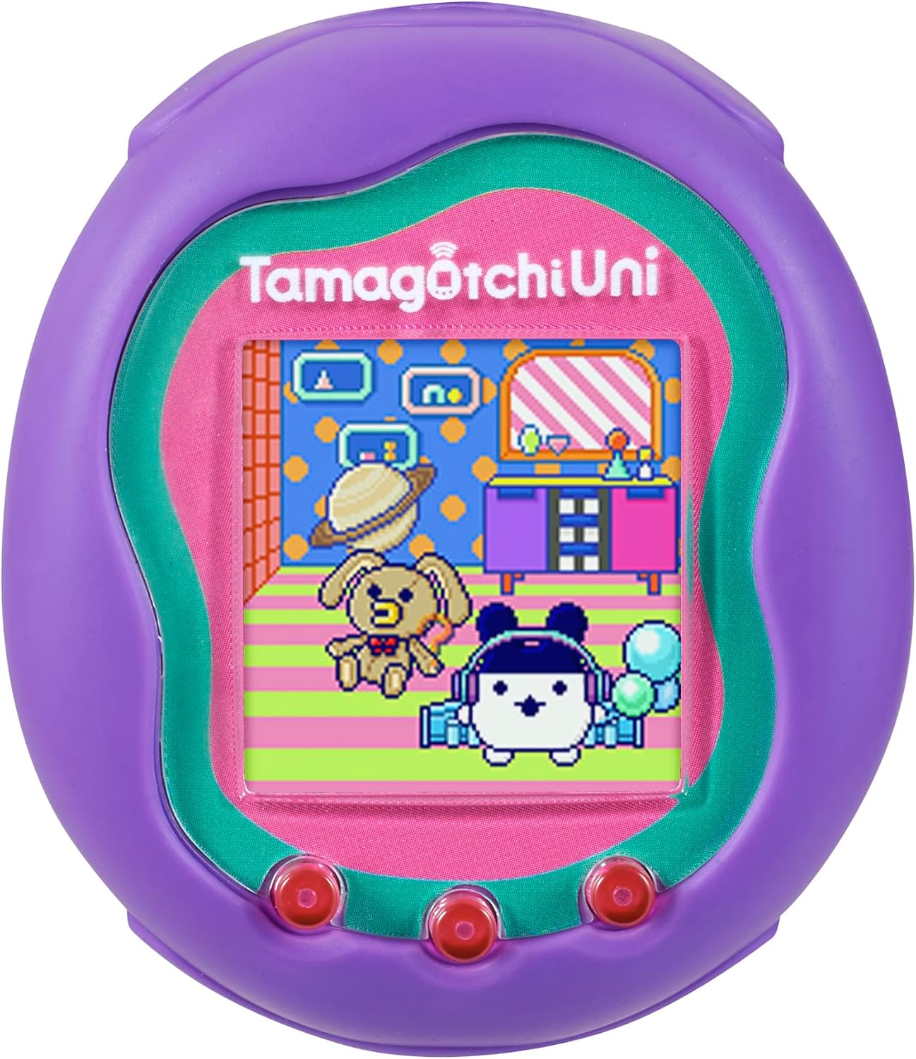 Bandai Tamagotchi Uni Purple Shell The Customisable New Generation