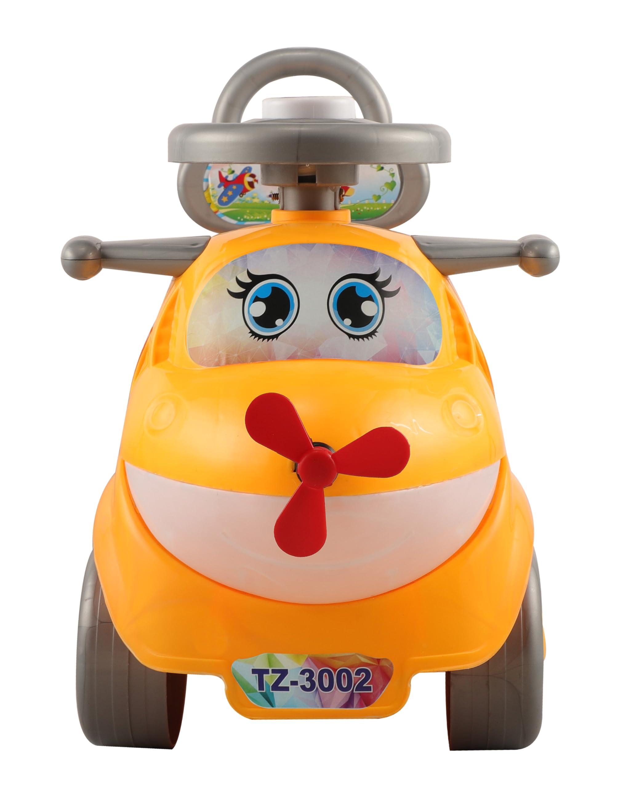 Toyzoy Starlight Manual Push Ride On with Music & Light for Kids