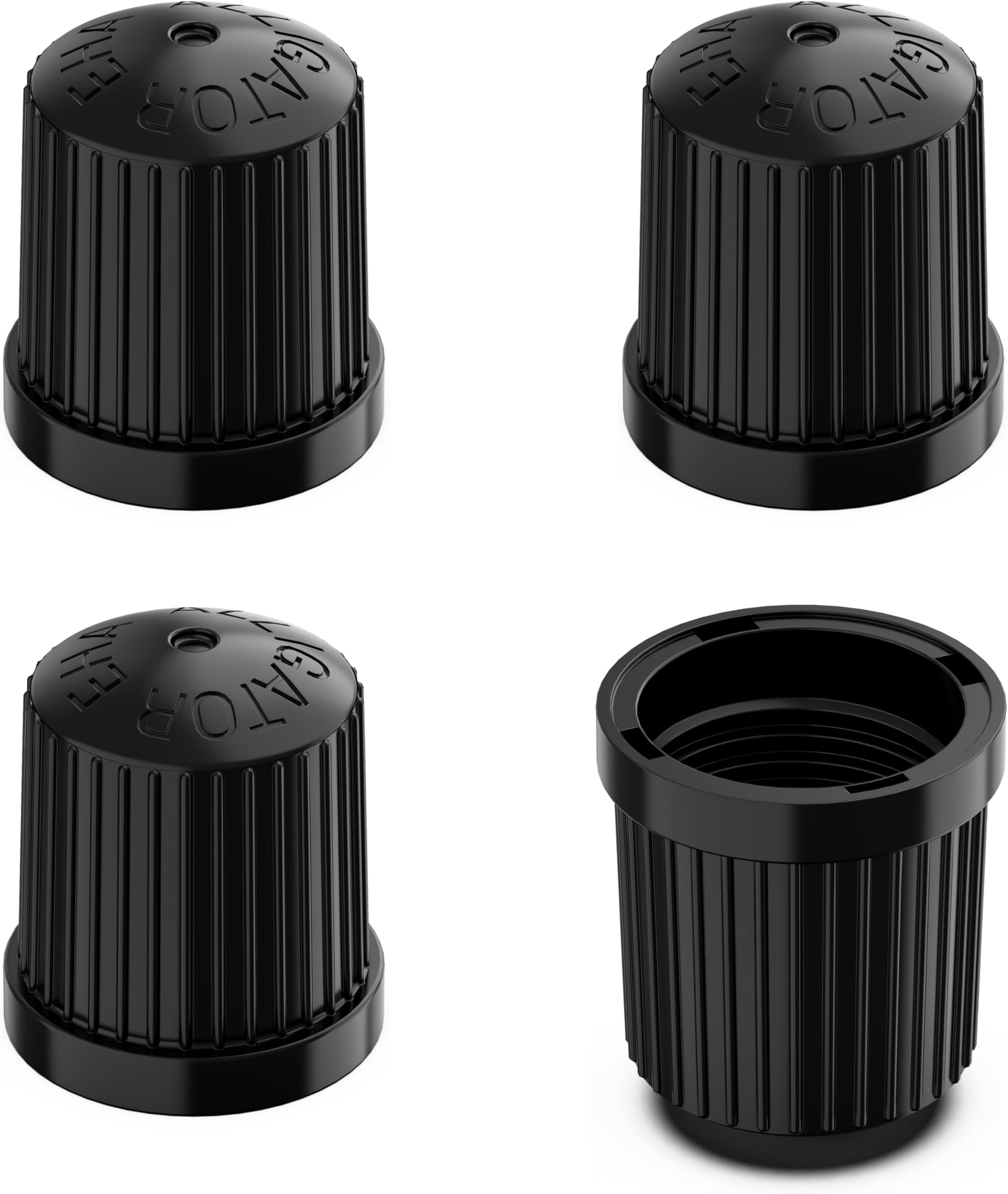 - TPMS Tire Valve Caps (4-Pack) Alligator EHA Secure Air Pressure Black Valve Stem Caps Compatible with Audi, BMW, Mercedes, Porsche, Tesla, VW & More (Made in Germany)