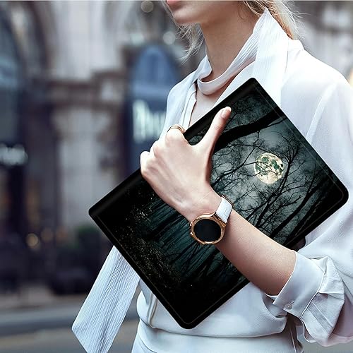 Vista 63 de Funda para Kindle de 6 pulgadas (11.ª generación, versión 2024/2022) delgada de piel sintética, ajustable, multiángulo, Smart Shell con función