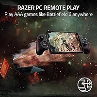 Vista 5 de Razer Kishi V3 Pro Gaming Controller for iPhone 15, 16, 17 Series, Android & iPad mini up to 8": Full Sized TMR Thumbsticks - Back Buttons - PC