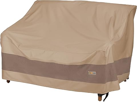 DUCKCOVERS Elegant Waterproof 68 Inch Patio Loveseat Cover, Patio Furniture Covers