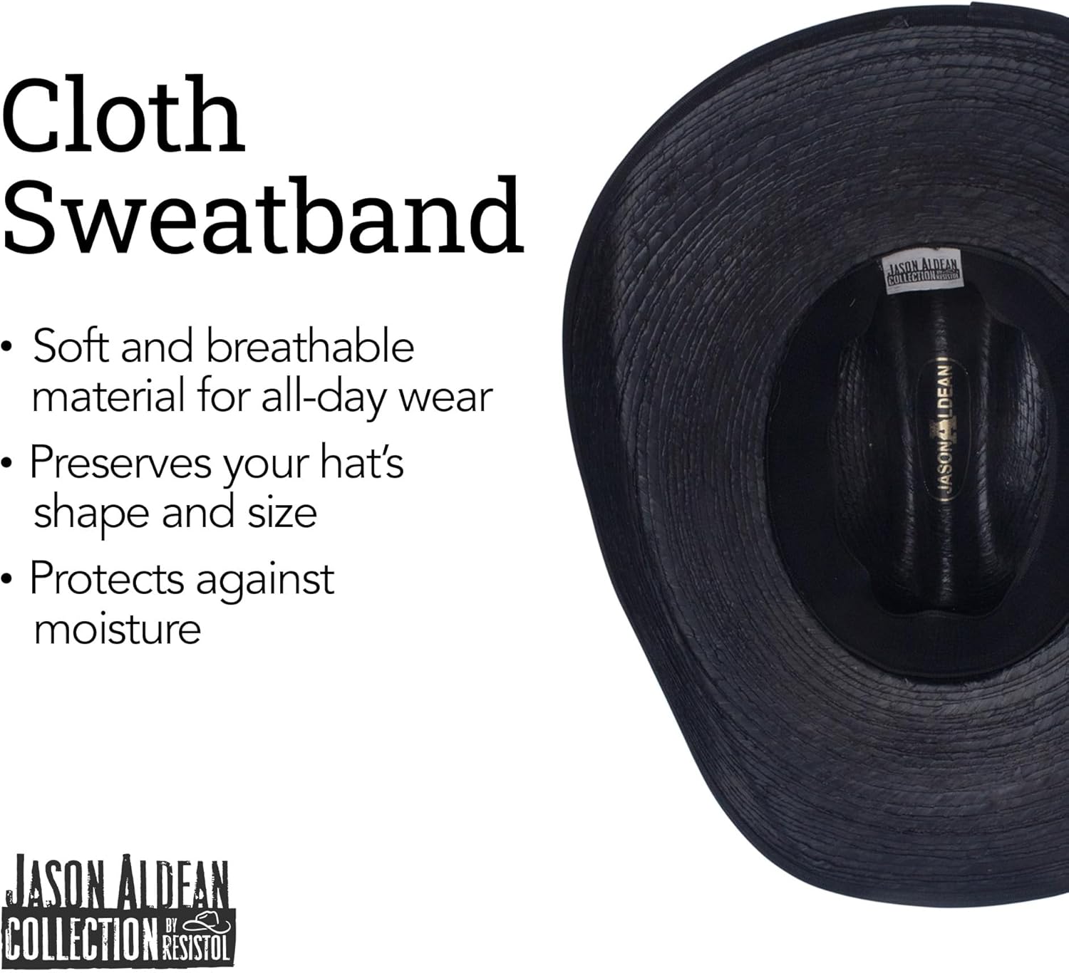 Jason Aldean Men's Asphalt Straw Cowboy Hat