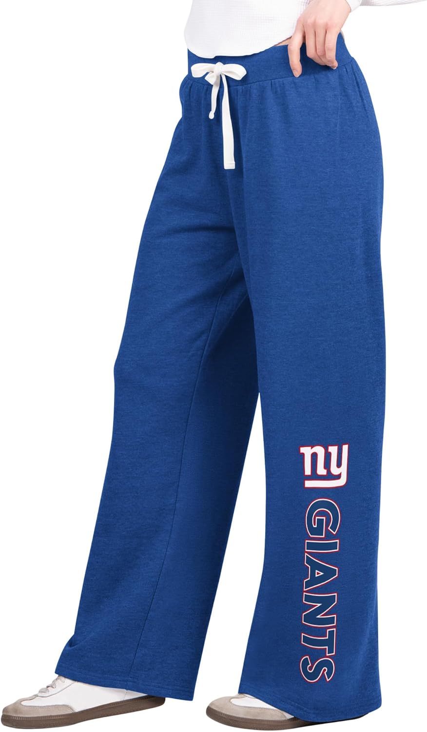 G-III Sports Women's NFL Field Wide Leg Sweatpants