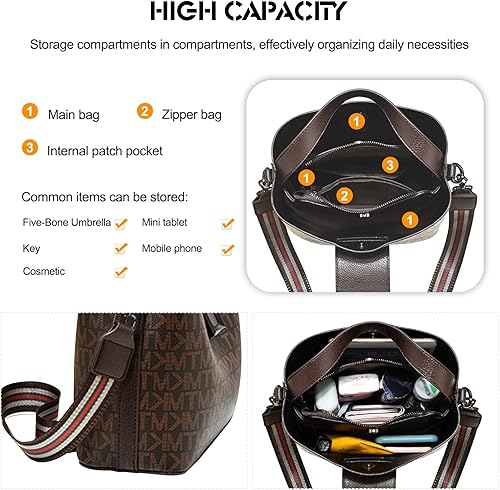 Miniatura 4 de Ergocar Bolsos de mano para mujer, bolsos de mano para mujer, PVC de moda, bolso de mujer, bolso de hombro, bolsas con asa superior para mujer