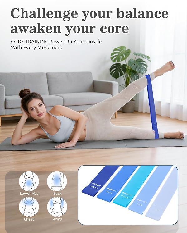 Pilates Kit, Pilates Equipment, Workout Sets for Women, Pilates Set with 15” Pilates Ring & Ball, Resistance Bands, Ankle Weights, Socks, Yoga Strap, Jump Rope & Massage Roller for Home Essentials by Forkidinnn - Image 3