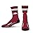 For Bare Feet NCAA Arkansas Razorbacks 4 Stripe Deuce Crew Sock Team Color LARGE