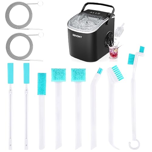10PC Ice Maker Cleaning Brush Set,Countertop Ice Maker Cleaner -