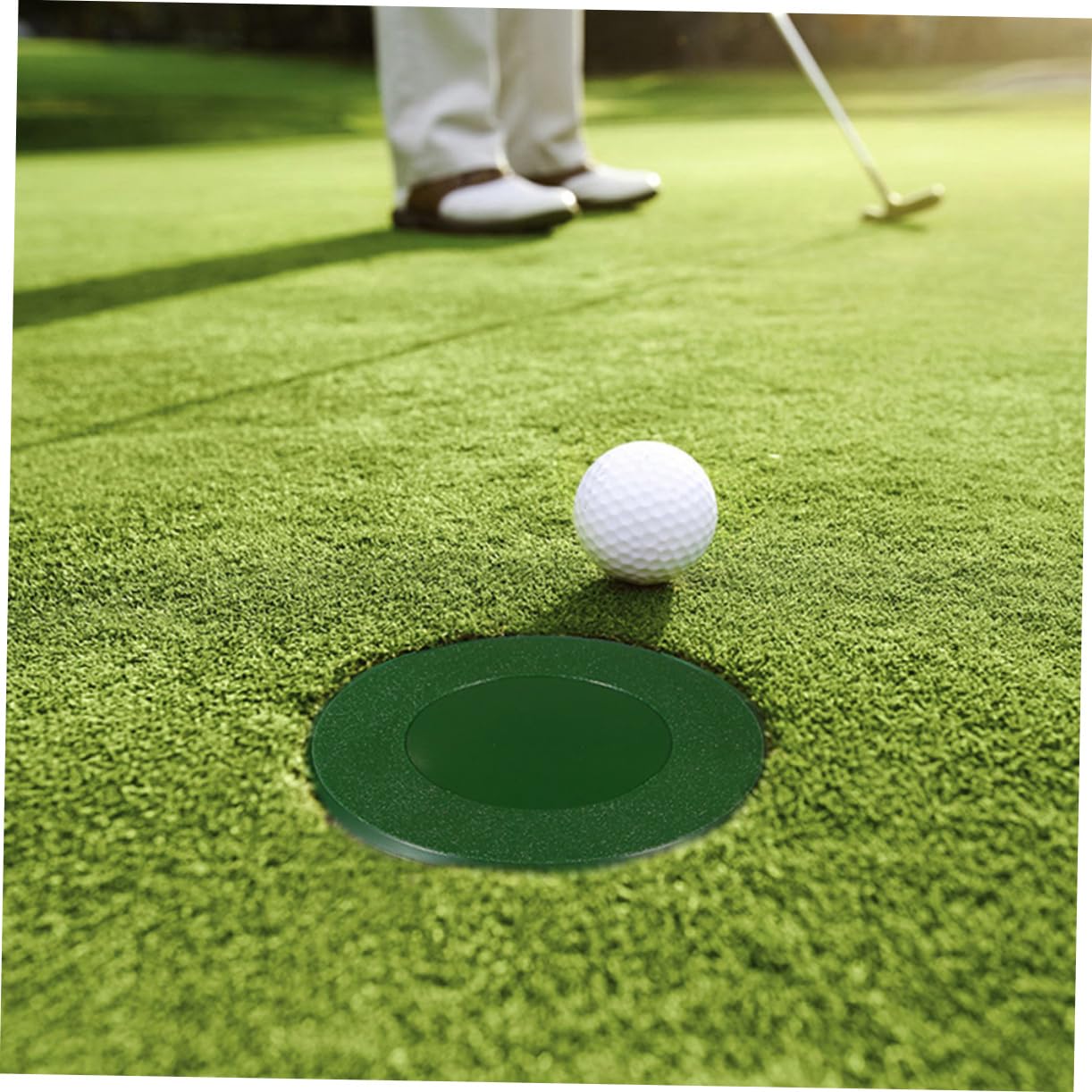 BESPORTBLE Golf Hole Cup Cover Golf Training Aid Plastic Cup Abs Material Easy to Use