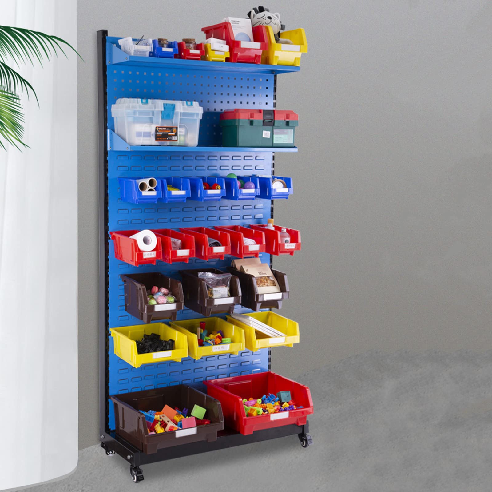 AERCANA Small parts organizer Wall Mounted Hanging Bins Parts Storage