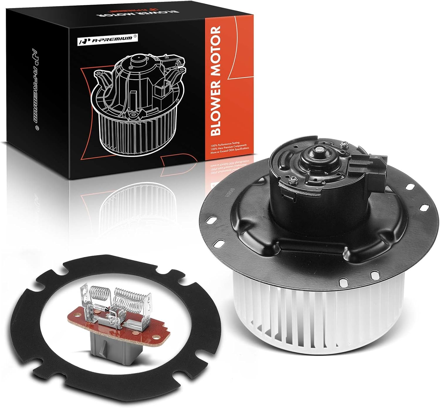 A-Premium Front HVAC Heater Blower Motor and Resistor Compatible with Ford Ranger 1998-2011, Explorer 1995-2001, Explorer Sport Trac 2001-2005, Explorer Sport 2001-2003 & Mercury Mountaineer 1997-2001