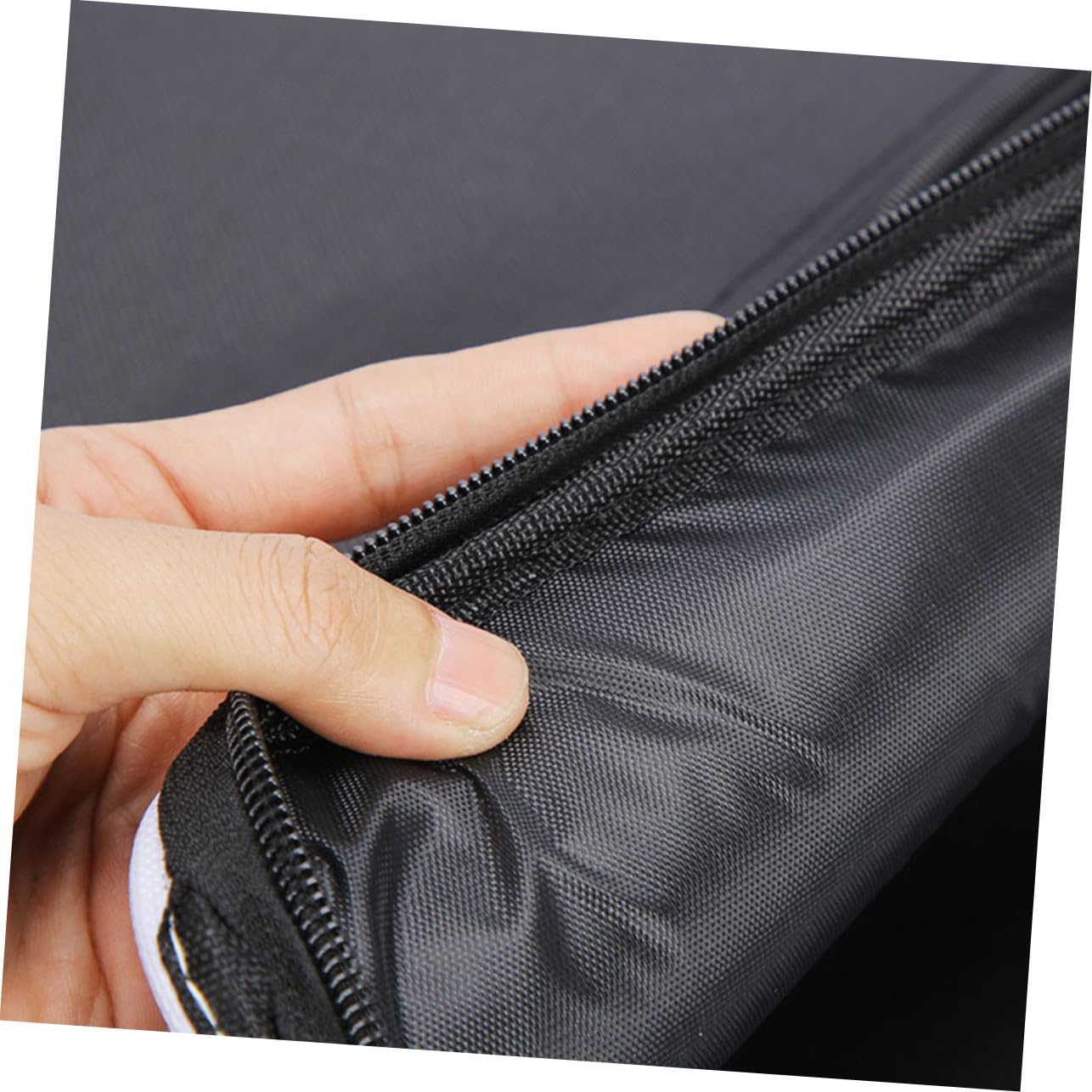 ULTECHNOVO Instrumententasche und Professionelle aus Polyester Lyra Druckverteilend Faltbar Rechteckige Aufbewahrungstasche Weiß und Modisch Schlicht für Lyra für Outdoor Einsatz