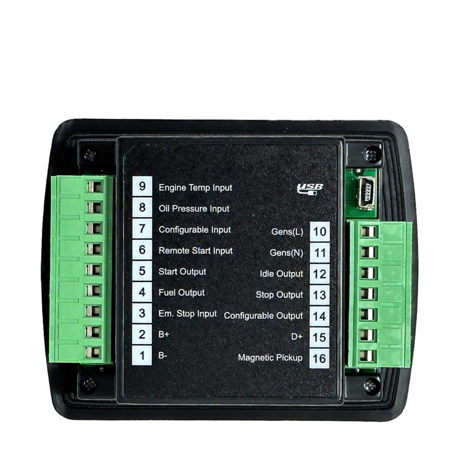 Controlador LXC706 compacto con panel de control de arranque automático y protección de motor 4