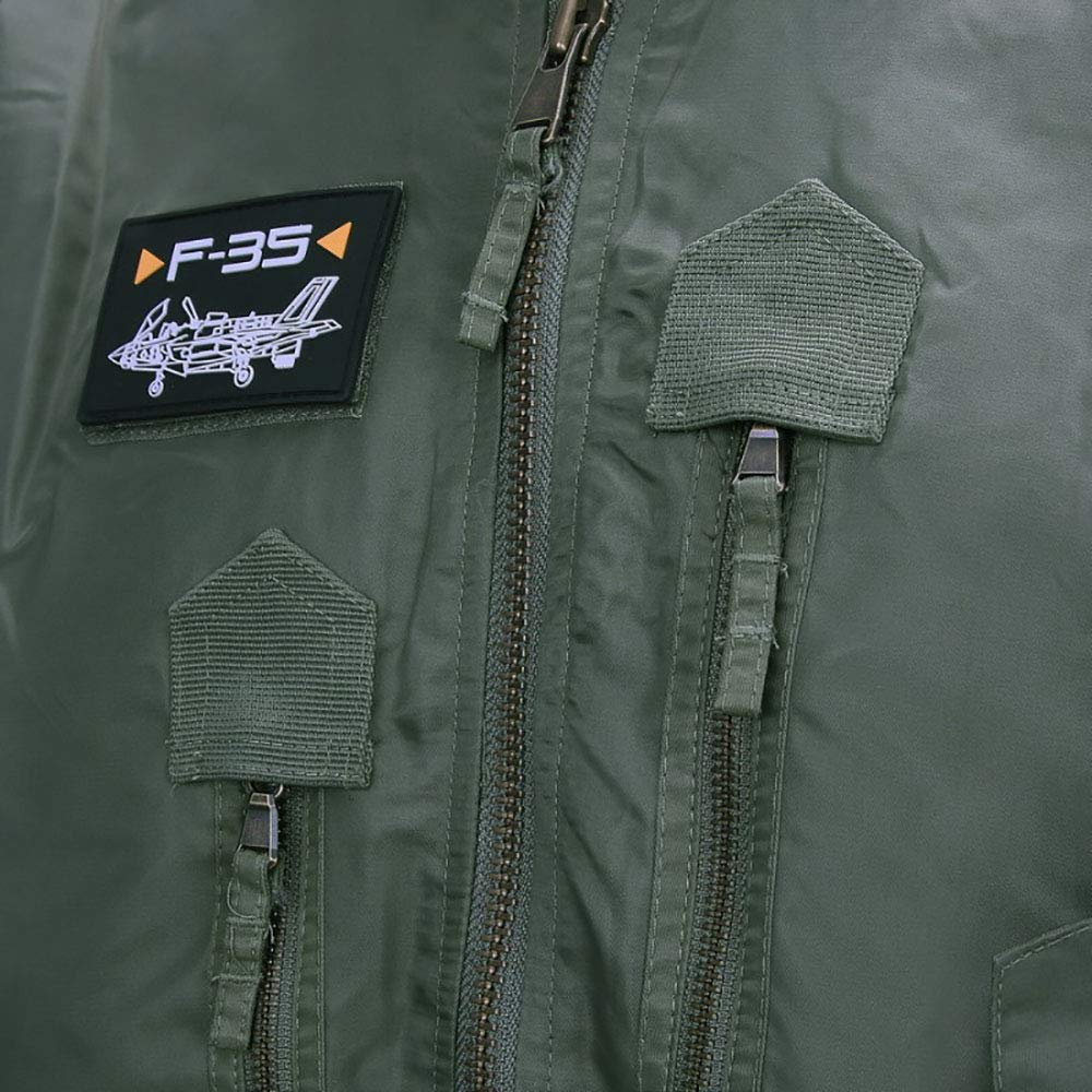 Fostex Garments Bomber leggero tattico F-35 militare (Verde
