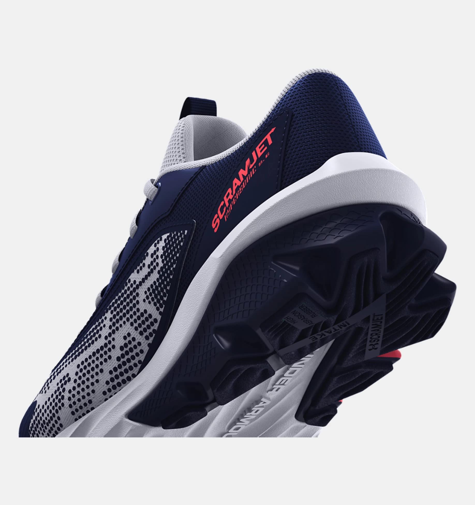 Under Armour Kid's Charged Scramjet 4 (GS) (Midnight Navy/Mod Gray-402, us_Footwear_Size_System, Big_Kid, Numeric, Medium, Numeric_5_Point_5)