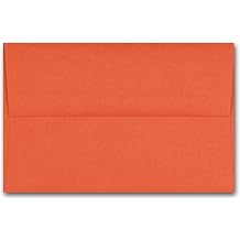 PT Colorful Notecard A2 Envelopes - 50 Pk Tangy Orange