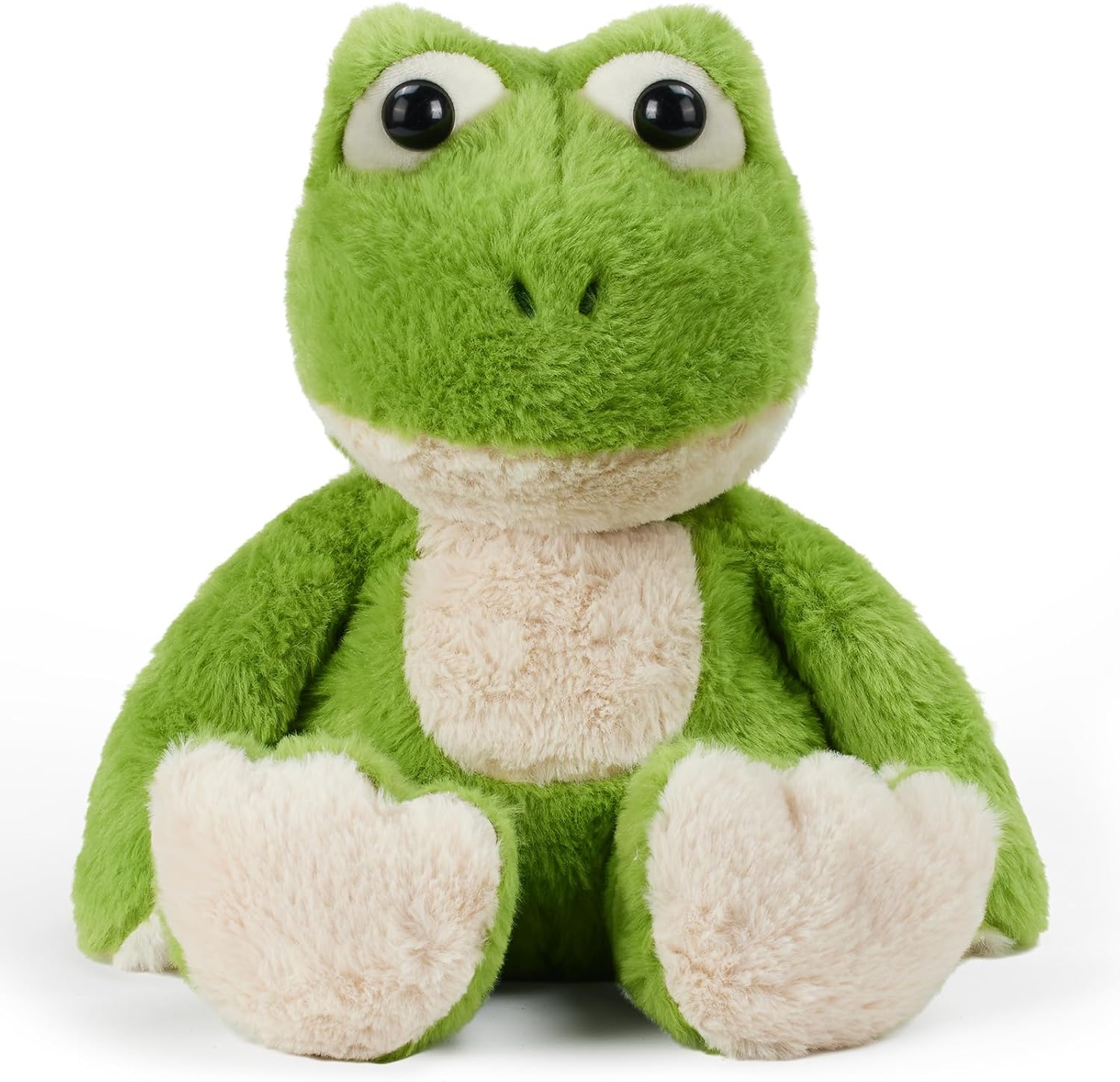 Microwavable Weighted Frog Plush,Heating Pad Stuffed Animals for Period Cramps, Heatable&Coolable Frog Stuffed Animal Toy with Lavender Scented for Pain Stress, Cozy Gifts for Kids Women