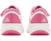 adidas Kids Run Falcon 6 Elastic Lace & Strap (Little Kid) - Front View
