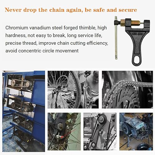 Miniatura 5 de HLCM Disyuntor de cadena herramienta de extracción de eslabones de cadena herramienta de eslabones de cadena de motocicleta interruptor de cadena de
