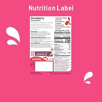 Master of Mixes Strawberry Colada Drink Mix, Ready To Use, 1 Liter Bottle (33.8 Fl Oz), Individually Boxed