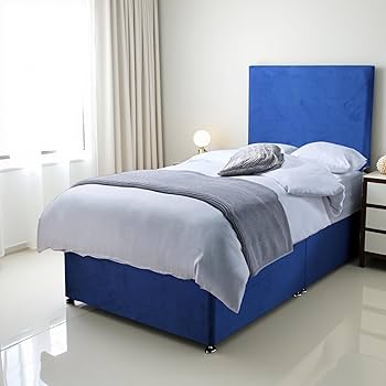 NEW* Pink Single Divan Bed 2FT6/3FT Mattress & Headboard + Draws Kids & Adults | UK