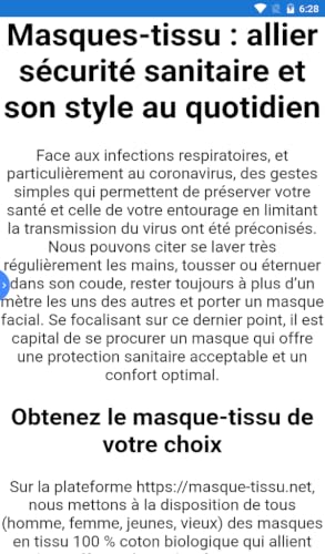 Masques-tissu : allier sécurité sanitaire et son style au quotidien – vue 2
