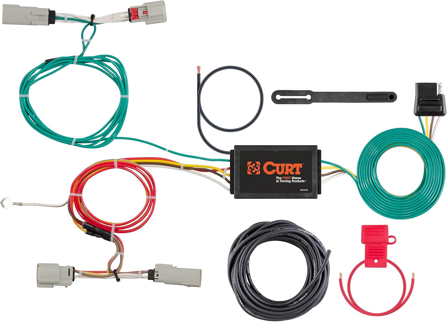 CURT 56298 Custom Vehicle to Trailer Wiring Harness