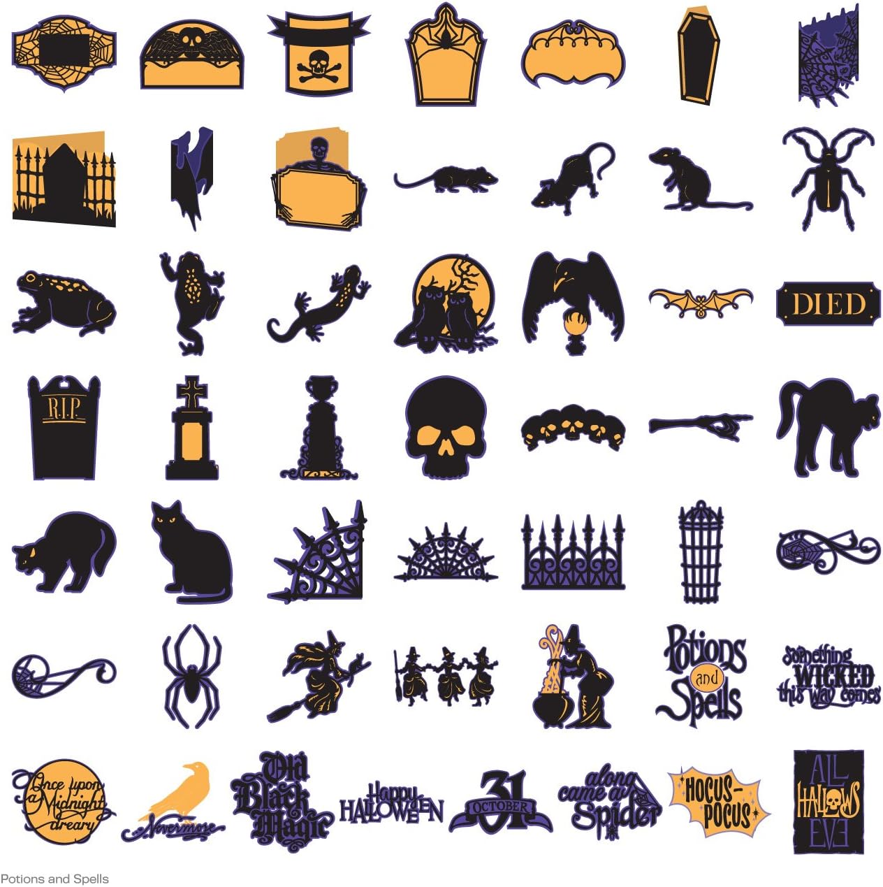 Cricut Potions and Spells Cartridge