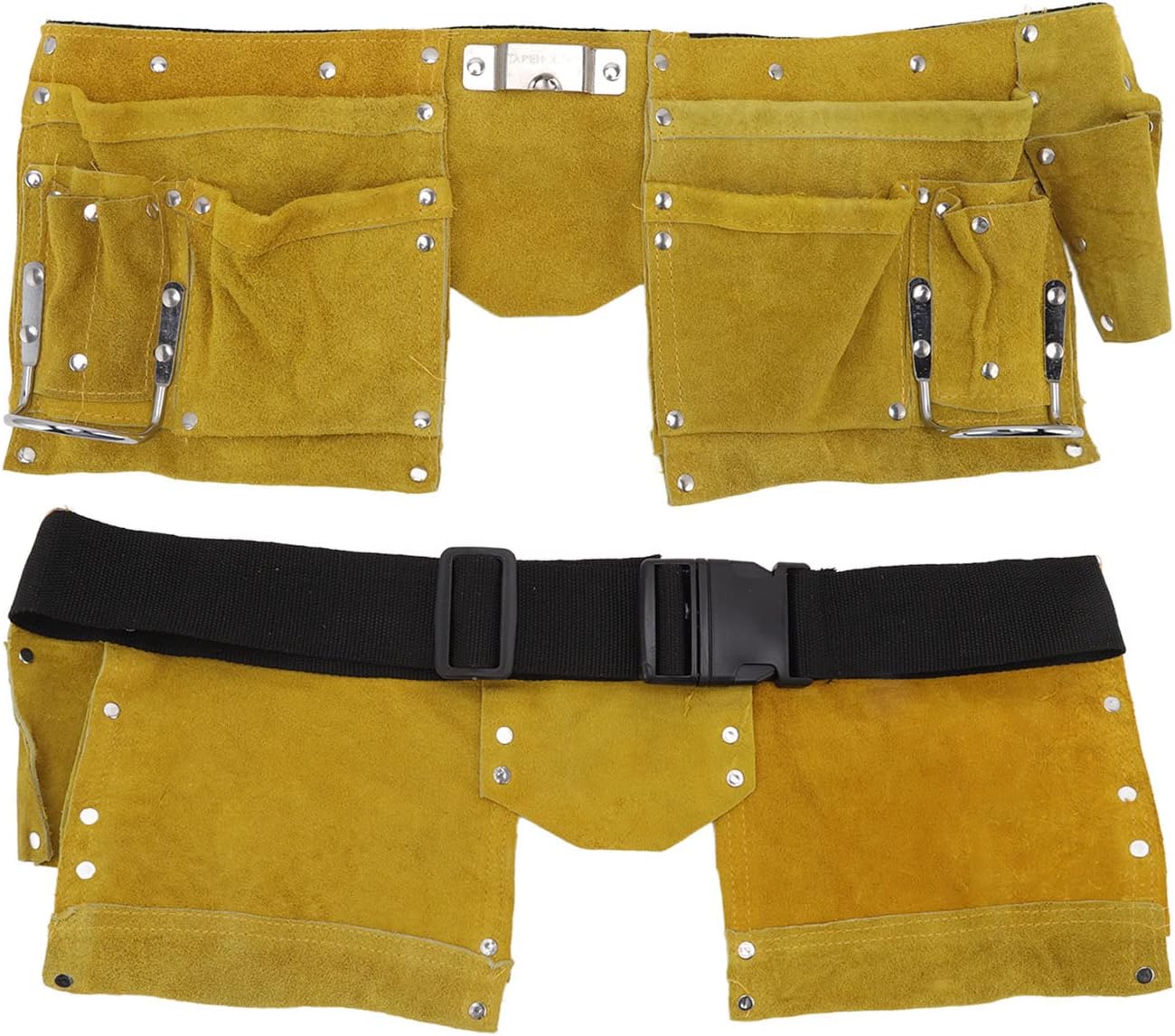 Leather Tool Belts, Carpenter Tool Belt Carpenter Tool Pouch Leather Belt Pouch for Carpenter, Construction, Framers, Handyman, Electrician