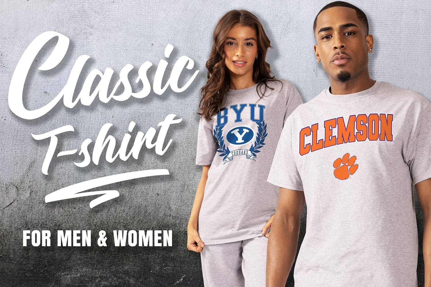 Official Distressed College Logo Unisex Tee 12 71COTReGA1L. AC SL1500