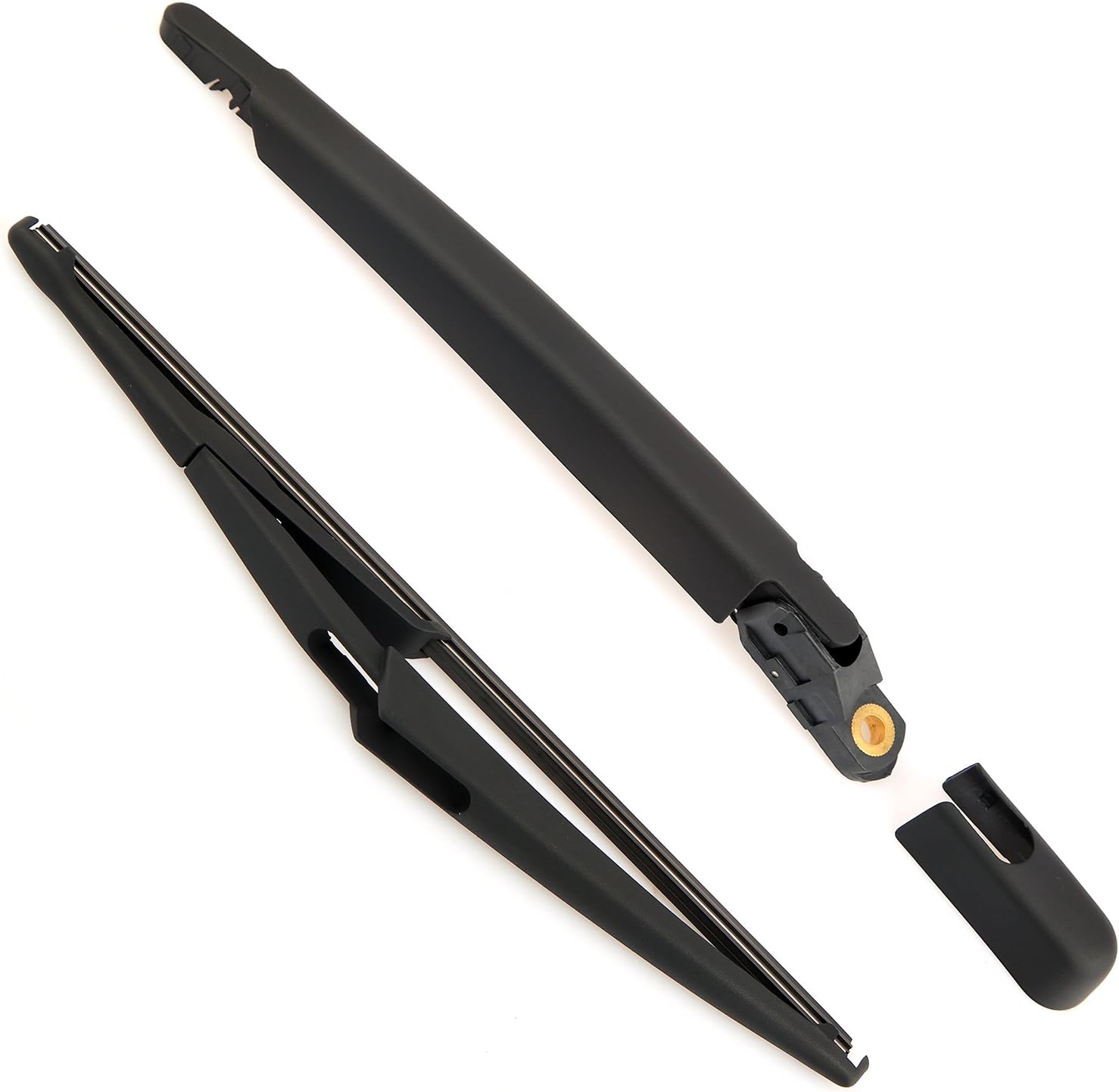 Rear Windshield Back Wiper Blade with Arm Replacement For Mercedes-Benz ML-class(350) 2007-2015 X164 / Gle 2012-2017 X166,Blade:12"