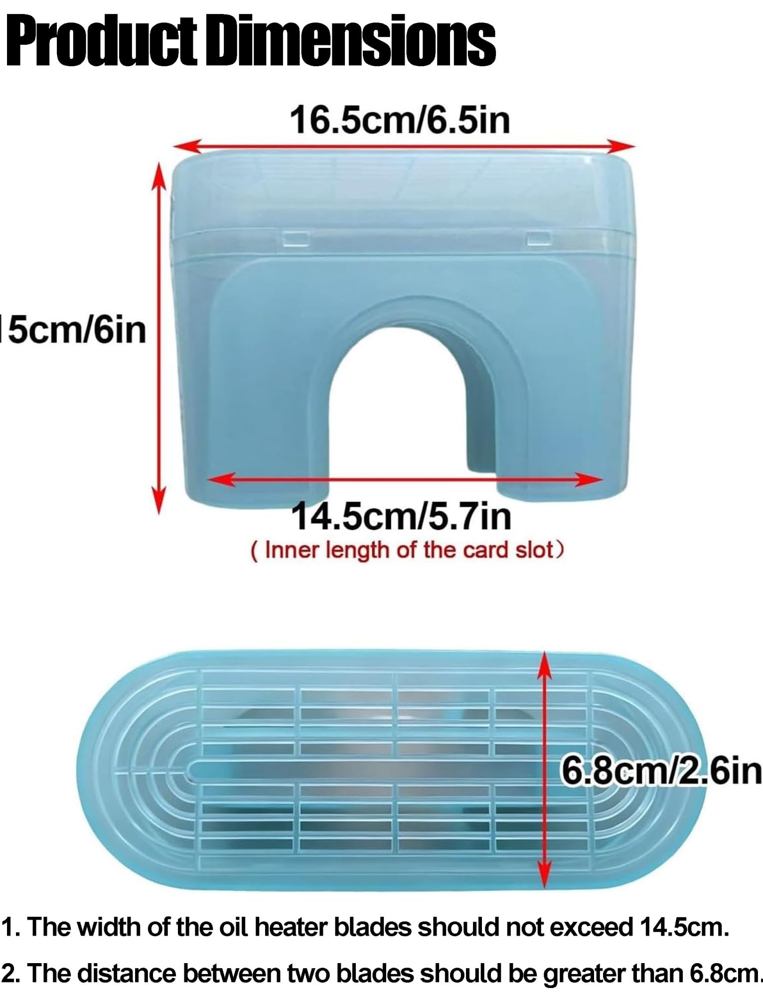 Umidificatore per termosifone per riscaldatore a olio, in plastica PP resistente al calore, ideale per camera da letto e soggiorno