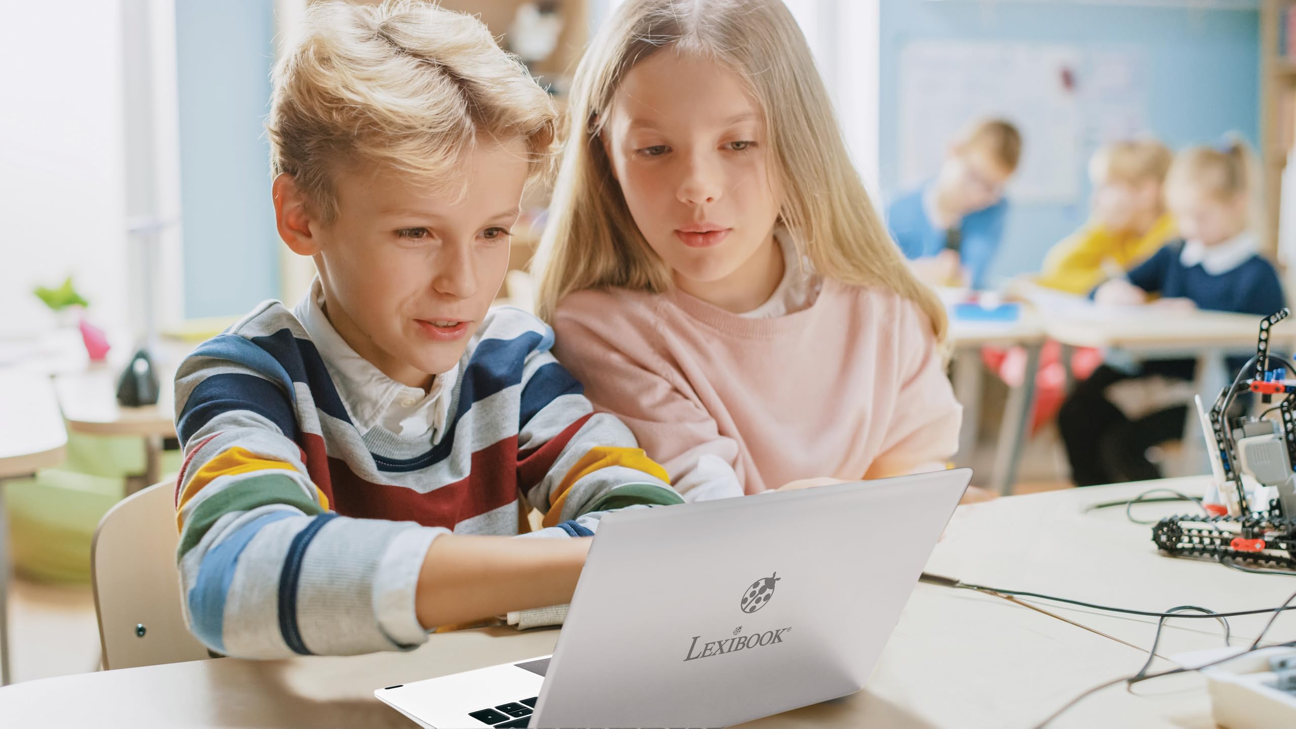 Lexibook, LAPTAB 11 Ordinateur Tactile, LT11FRLXB | Android, Contenu éducatif, Contrôle parental