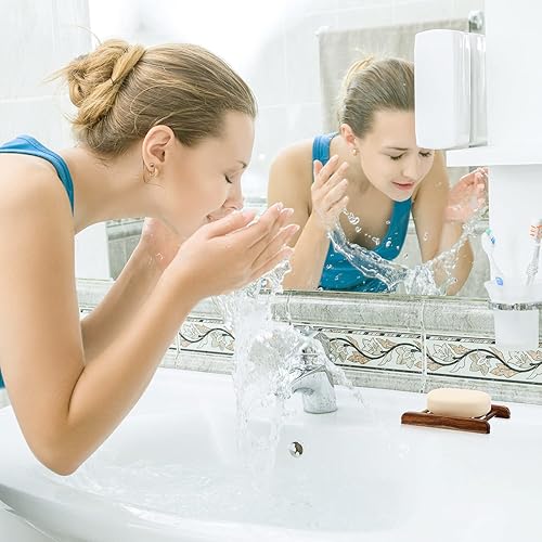 Miniatura 10 de Jabonera de bambú para jabonera de madera, ahorro de bandeja de jabón de madera, estuche de madera para ducha, rectangular, bañera, ducha, platos,