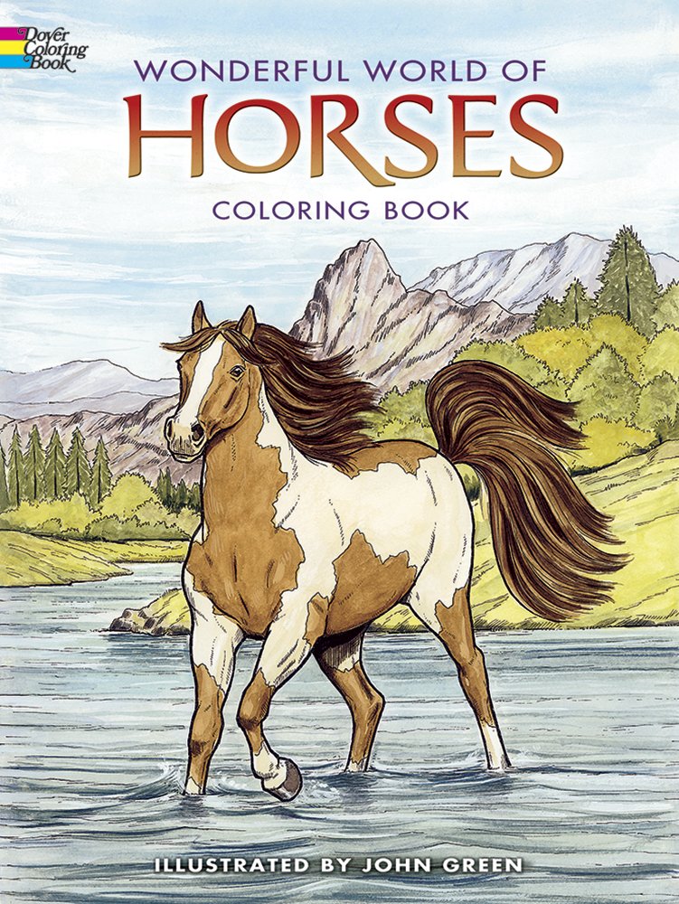 Wonderful World of Horses Coloring Book (Dover Animal Coloring Books ...