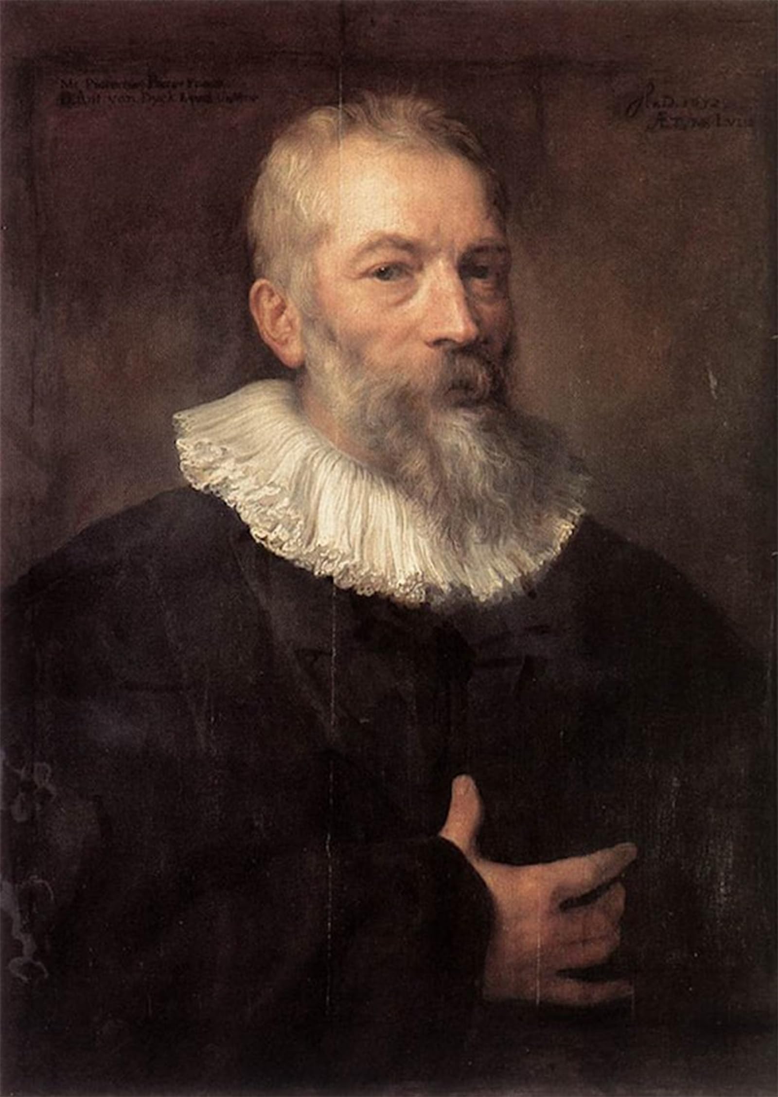 SERENDIPITP Retro Picture Poster Wall Art Pictures Painting Portrait of the Artist Marten Pepijn Sir Antony van Dyck Wall Art Canvas Print for Wall Decor 60x90cm