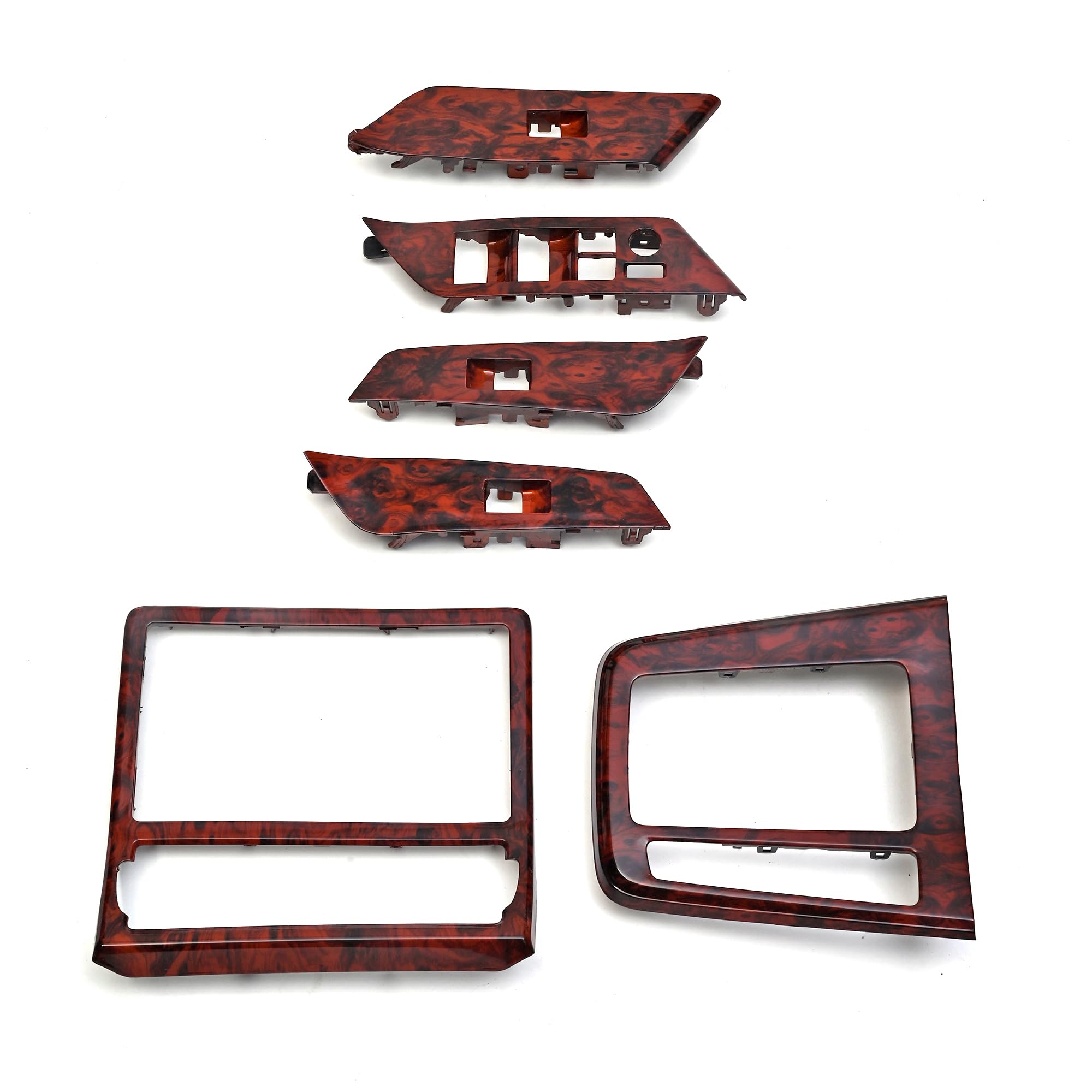 Interior Decoration Dashboard Carbon Fibre Kit for Innova Hycross | Premium Carbon Fiber Finish Dashboard Trim Accessories-image-42
