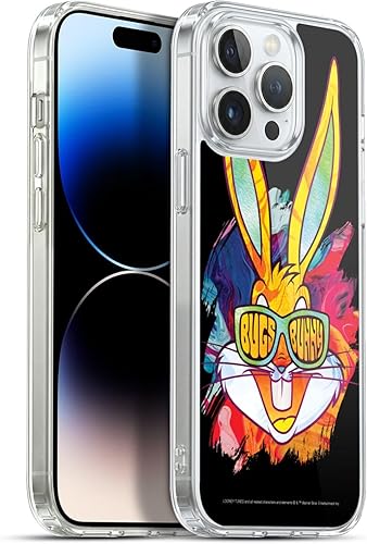 Miniatura 158 de Head Case Designs Funda de gel suave con licencia oficial de Looney Tunes Retro Bugs Bunny compatible con Apple iPhone 11 Pro Max Retro,Blanco y