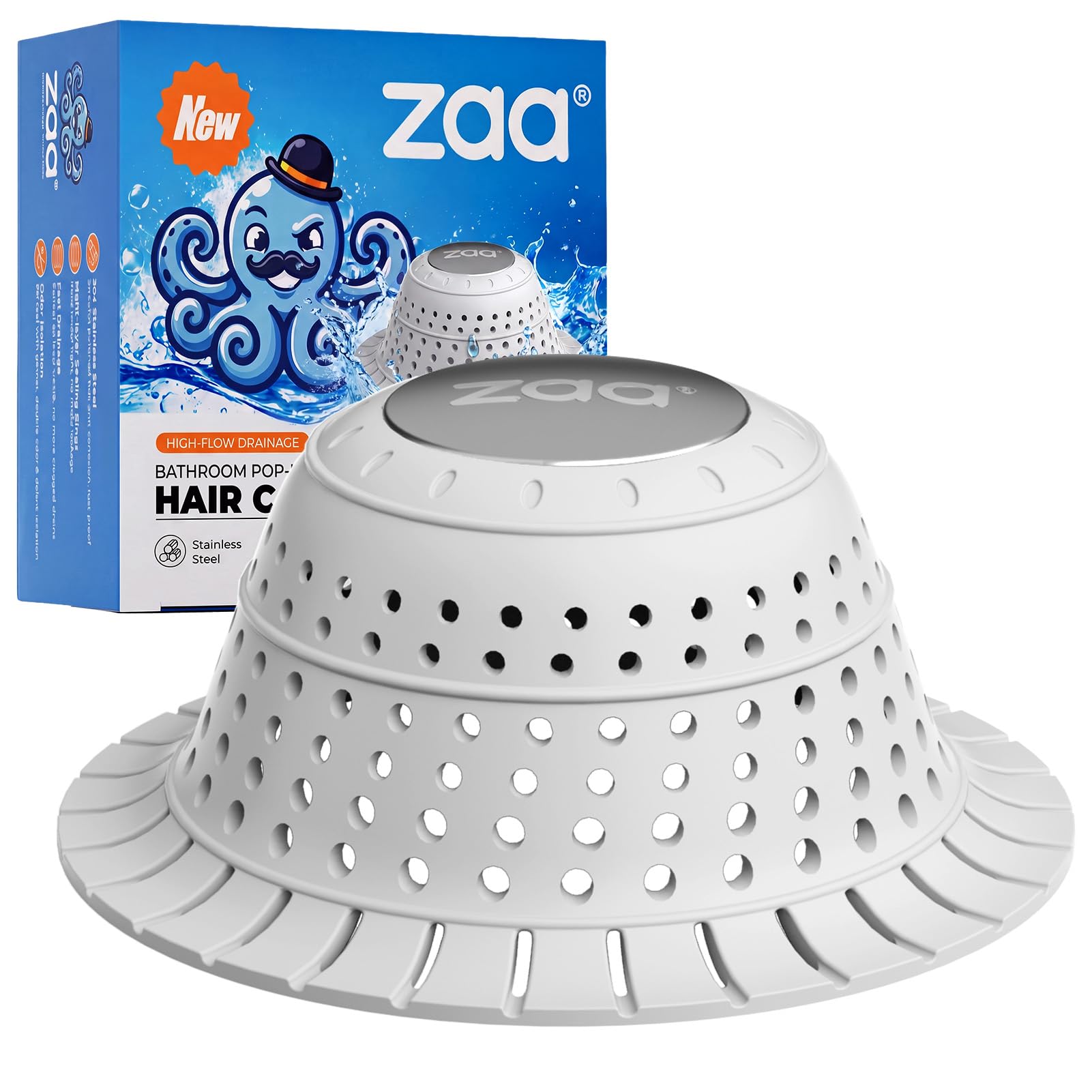Shower Drain Hair Catcher - Prevent Clogs! -9 Shower Drain Hair Catcher - Prevent Clogs! -9