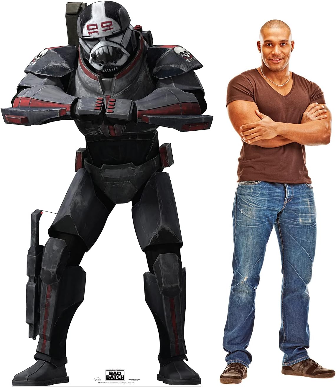 Cardboard People Wrecker Life Size Cardboard Cutout Standup - Disney Star Wars: The Bad Batch (2021 Series)
