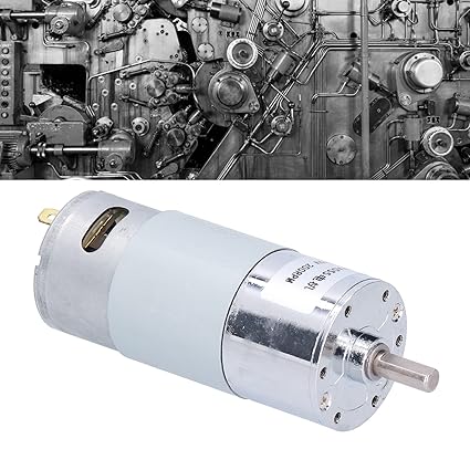 Ubersweet Geared Motor, 10W Micro Low Noise Mini Electric Motors for Automation Equipment for Robot Accessories ||