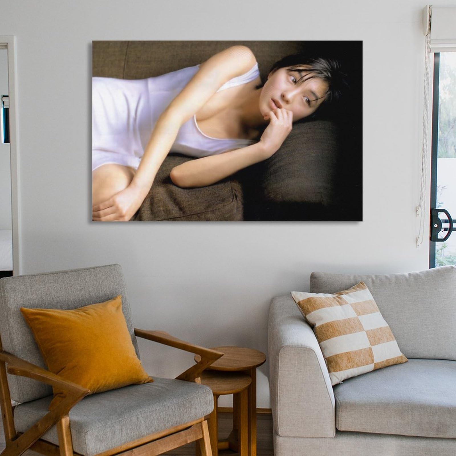 Amazon.co.jp: 広末涼子水着セクシー写真絵画ポスター アートパネル