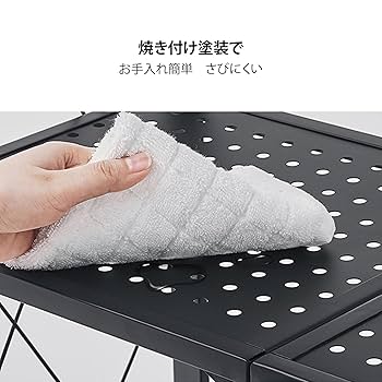 超頑丈スチールラック Amazon｜スチールラック 棚 メタルラック 70cm幅 5段 折り畳み