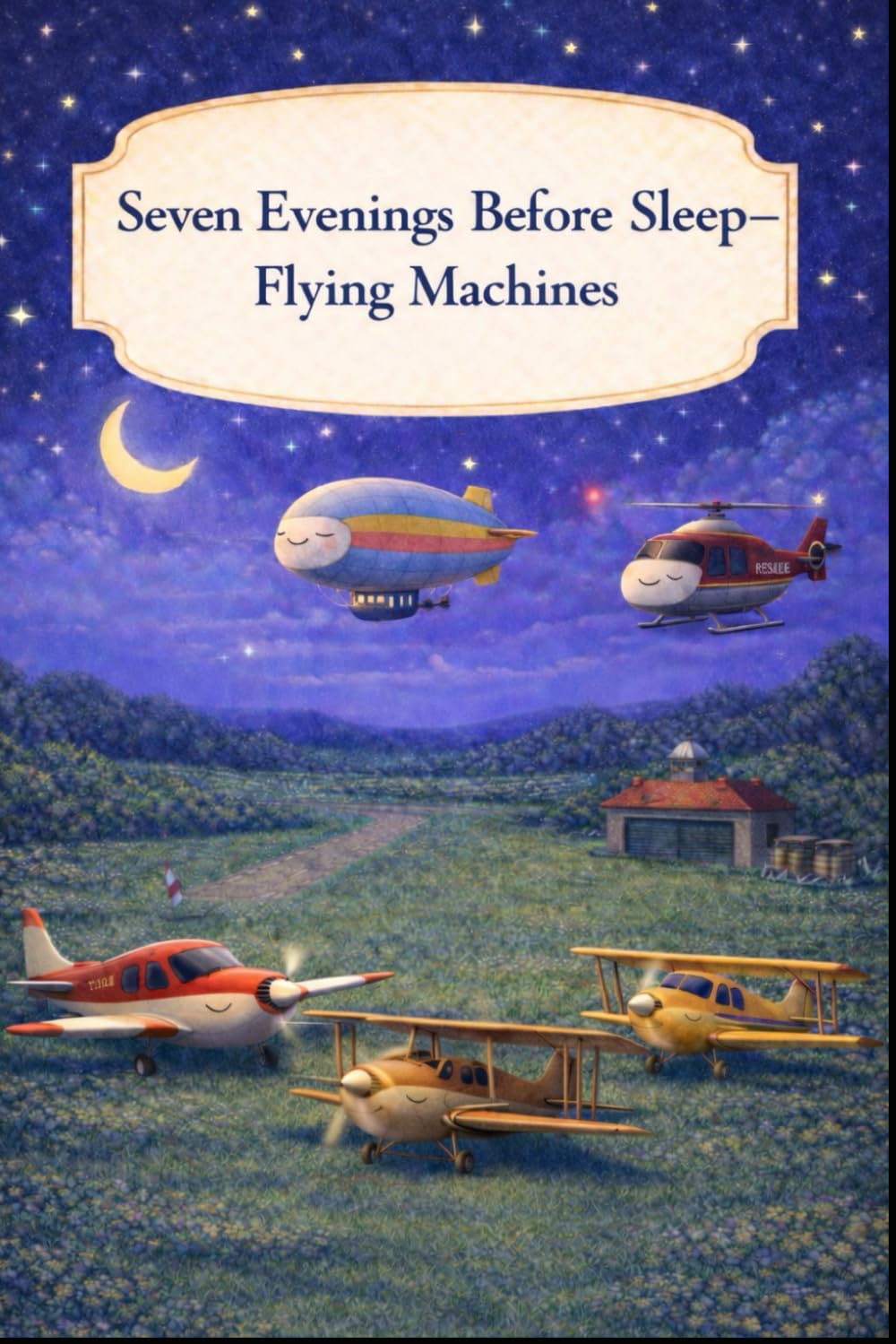 Seven Evenings Before Sleep - Flying Machines: A Gentle Bedtime Book About Quiet Evenings in the Sky