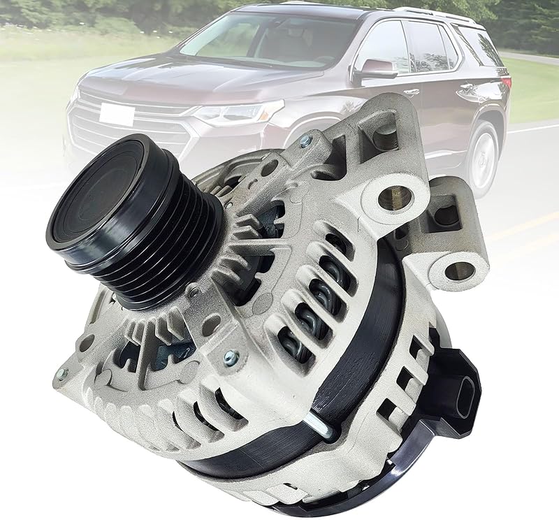 Alternador S SONLEE 12 V 170 A para Chevrolet Traverse e Buick Enclave 3.6L V6 2018–2022 – Polia de 6 canais