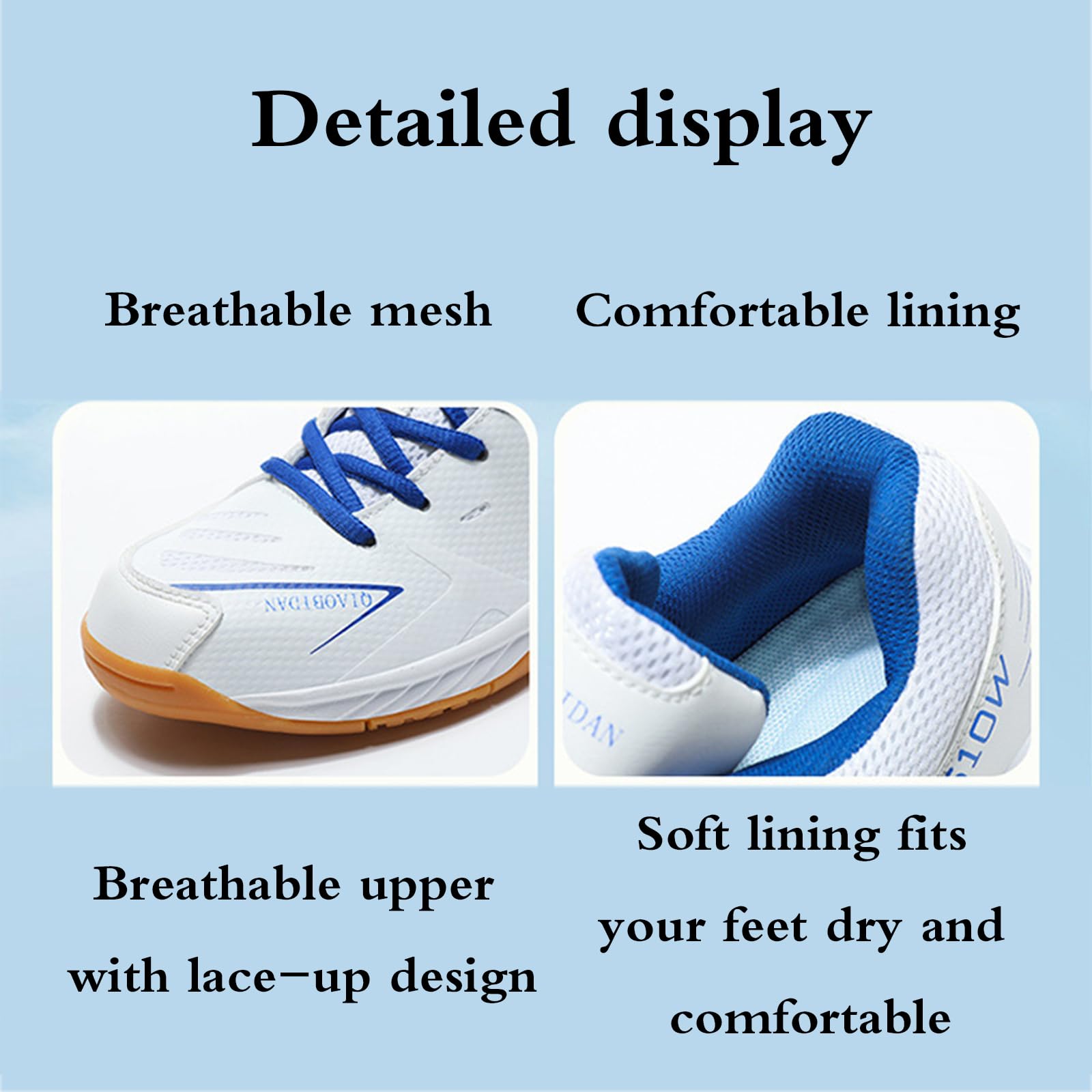 Zapatos De Entrenamiento De BáDminton,Zapatos De BáDminton Unisex,Zapatos De BáDminton Transpirables,FáCiles De Poner Y Quitar,Material Ligero,CóModamente,para Fitness,Correr,Caminar
